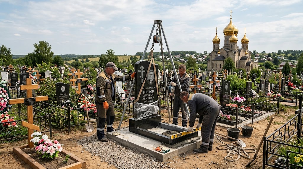 установка памятников в Красноярске