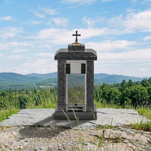 Лампады на кладбище Красноярск